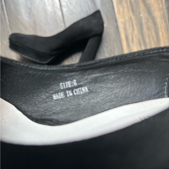 Jeffrey Campbell Sz 8 sky high black suede pumps - Picture 8 of 8